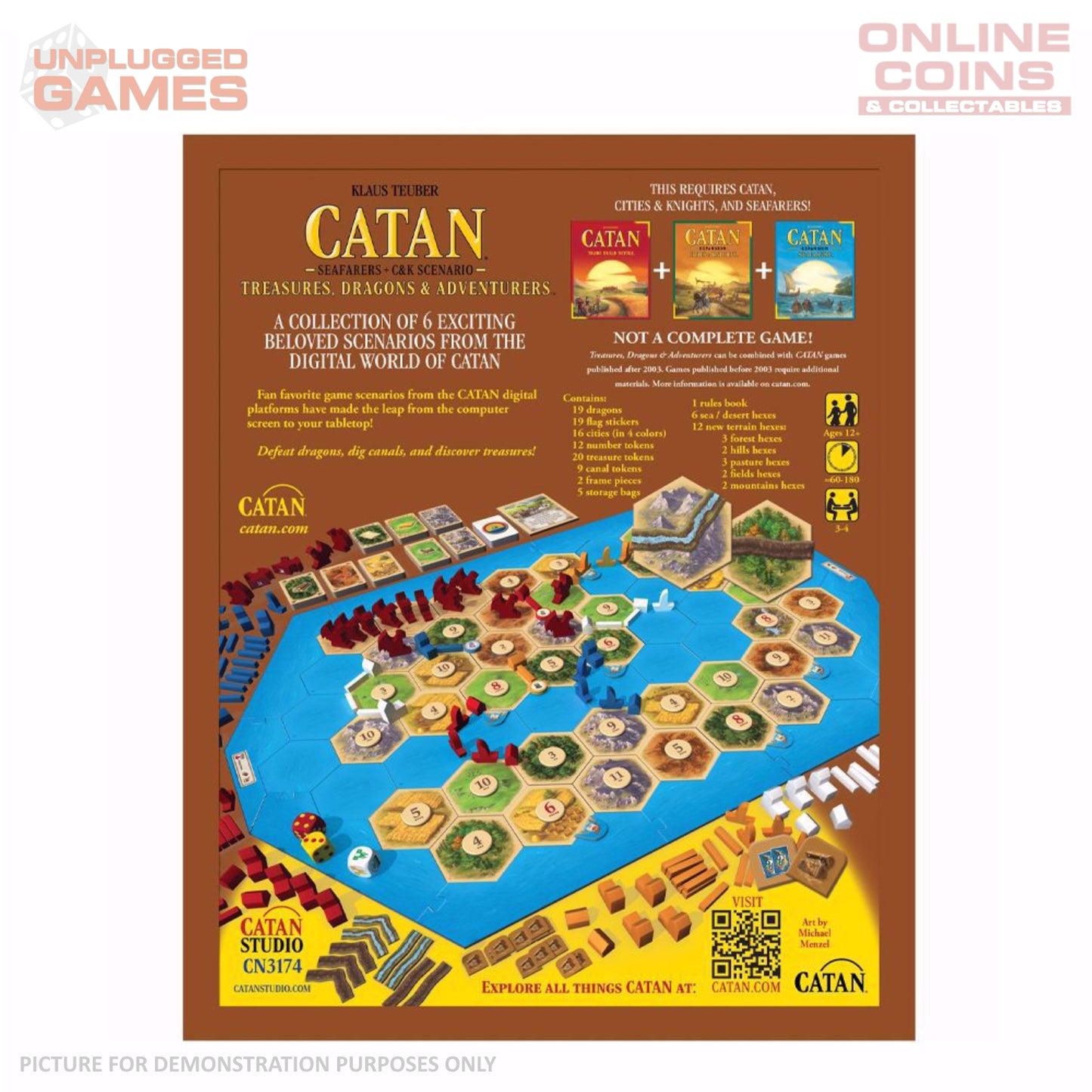 Catan - Treasures, Dragons & Adventures Expansion