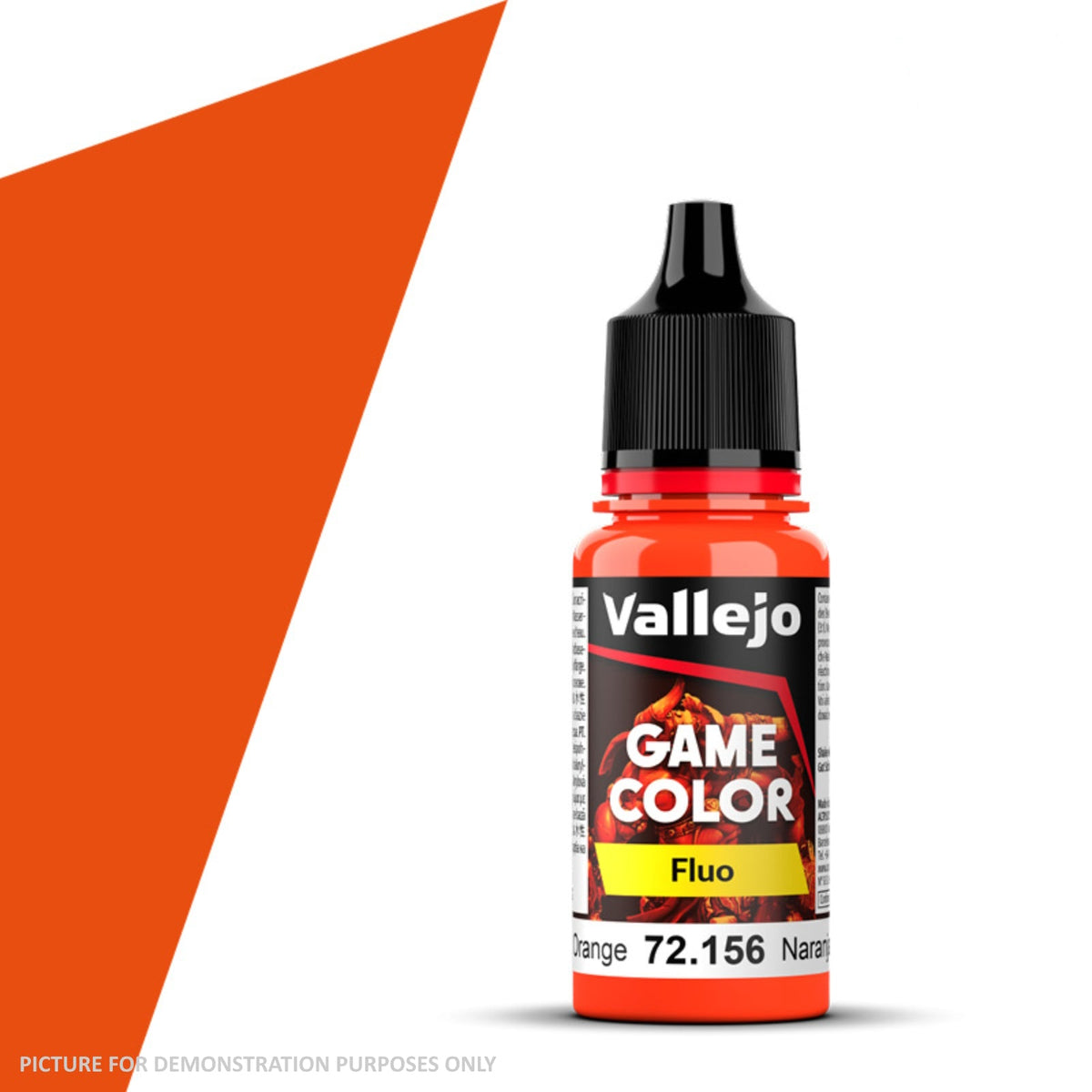 Vallejo Game Colour Fluo - 72.156 Orange 18ml