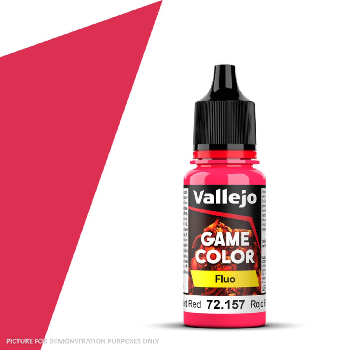 Vallejo Game Colour Fluo - 72.157 Red 18ml