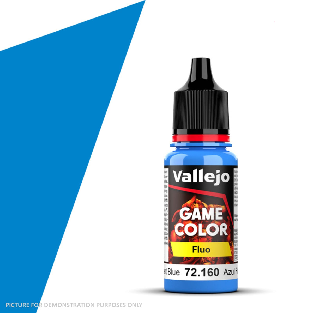 Vallejo Game Colour Fluo - 72.160 Blue 18ml
