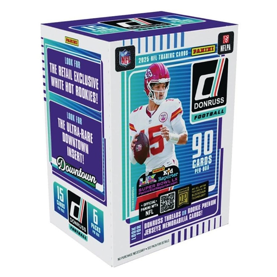 Panini Donruss 2025 NFL Football Trading Card- Blaster Box