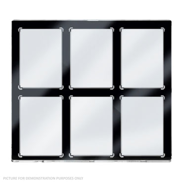 Ultra Pro One-Touch 35pt 6 Card Holder - Black Border