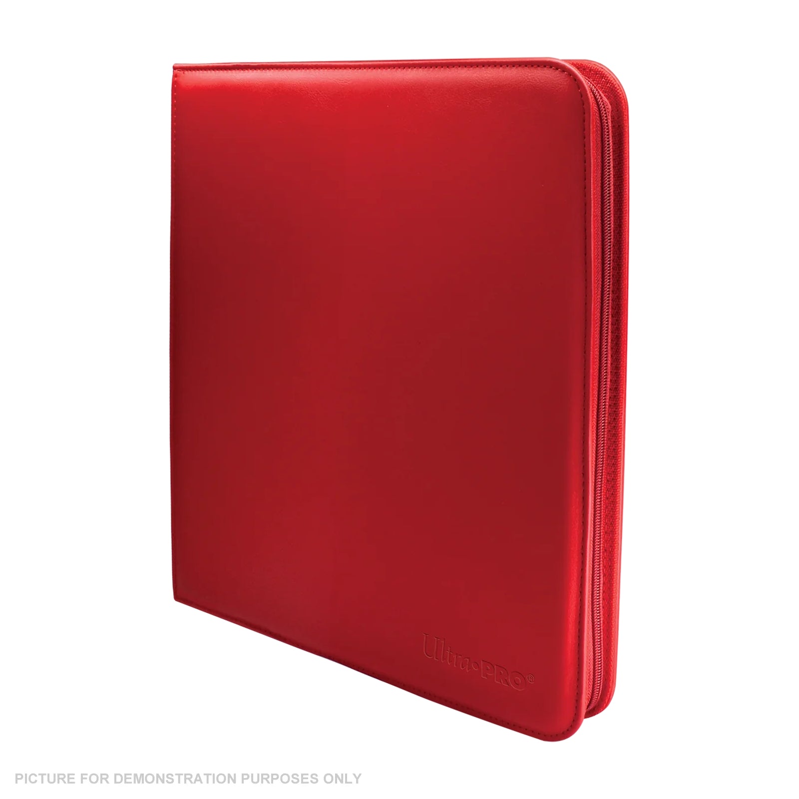 Ultra Pro Vivid 12 Pocket Zippered PRO Binder - Red