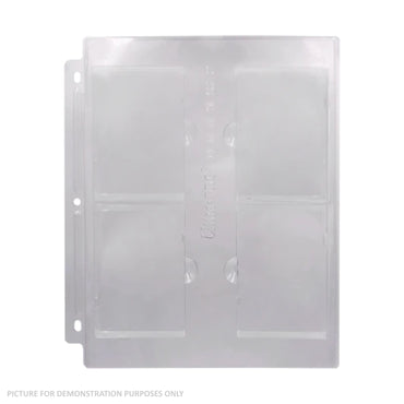 Ultra Pro One-Touch 23pt - 100pt 4 Pocket Page