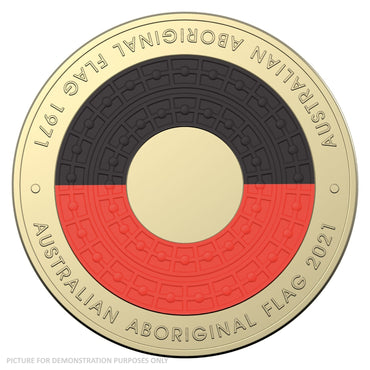 2021 Six Coin Uncirculated Year Set - Aboriginal Flag