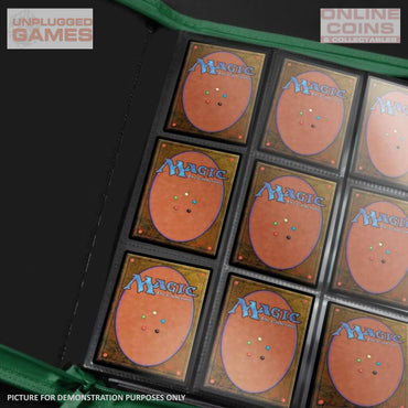 Ultra Pro VIVID 9-Pocket Zippered PRO-Binder - Cool Matcha