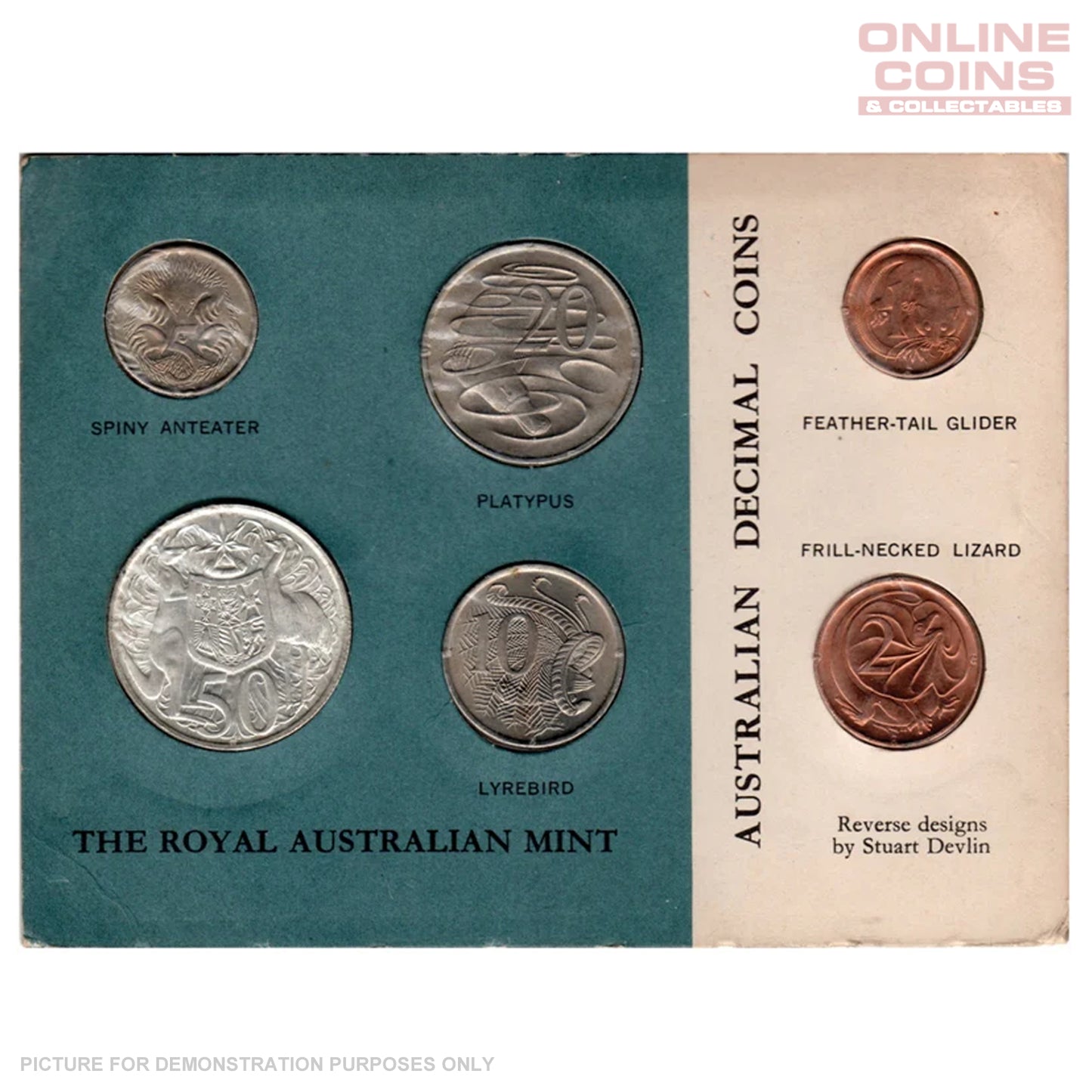 1966 Six Coin Uncirculated Year Set