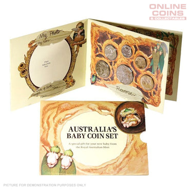 1993 Royal Australian Mint Uncirculated Baby Coin Set - Gumnut Baby
