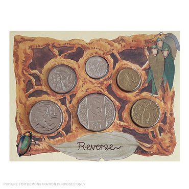 1995 Royal Australian Mint Uncirculated Baby Coin Set - Gumnut Baby