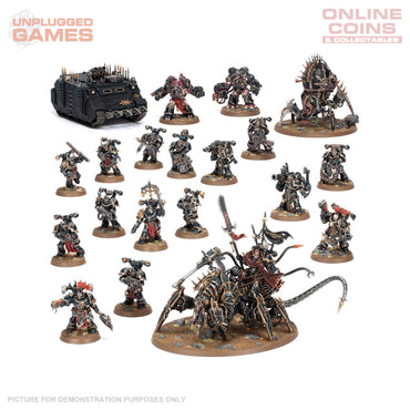 Warhammer 40,000 - Chaos Space Marines Battleforce: Hellforged Warband