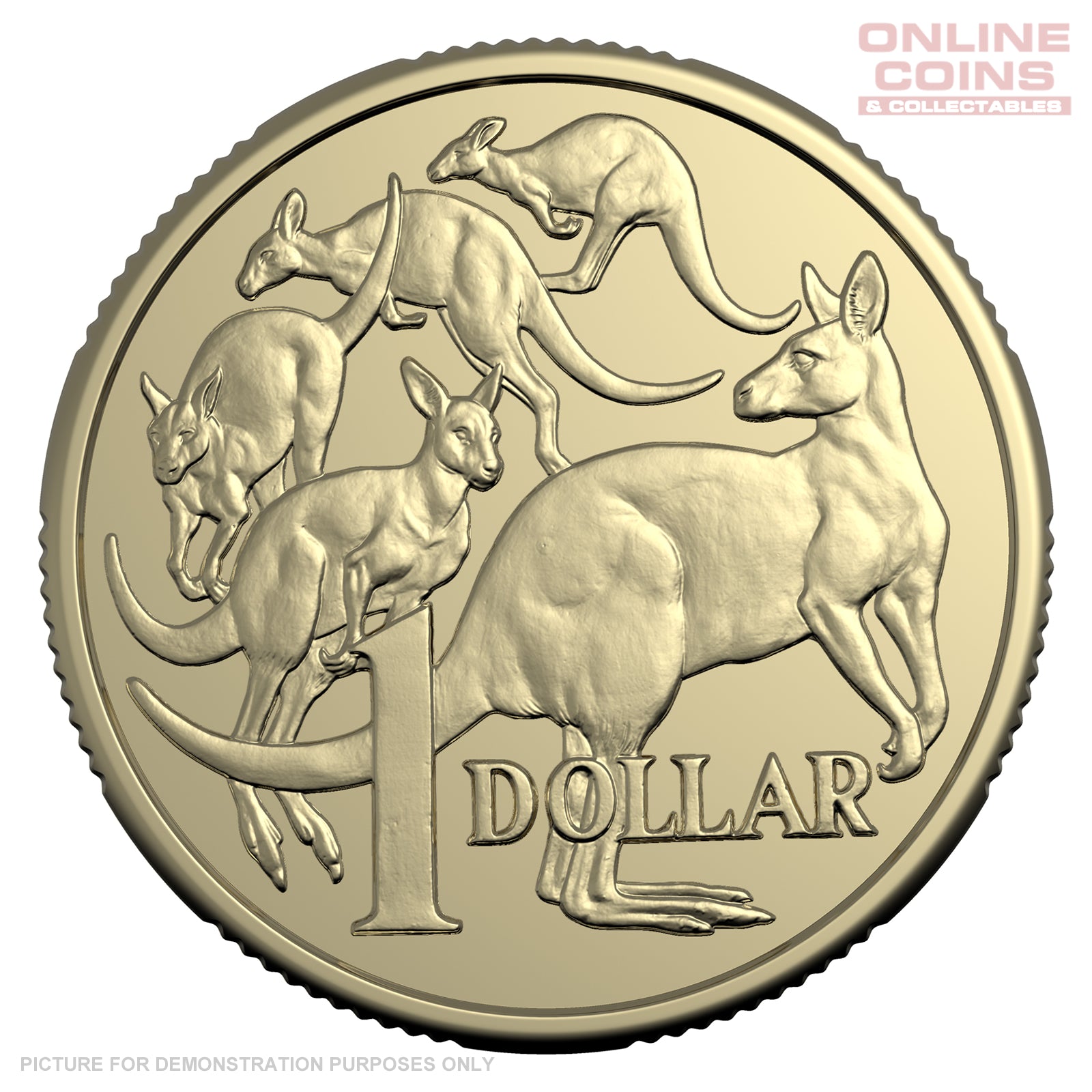 2025 King Charles III Obverse - Uncirculated LOOSE $1 Coin From RAM Roll