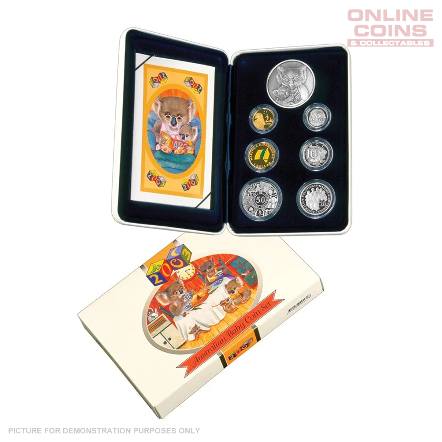 2003 Royal Australian Mint Baby PROOF Coin Set - Koala