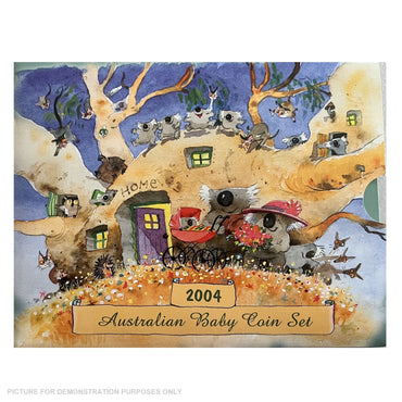 2004 Royal Australian Mint Uncirculated Baby Coin Set - Bush Koala
