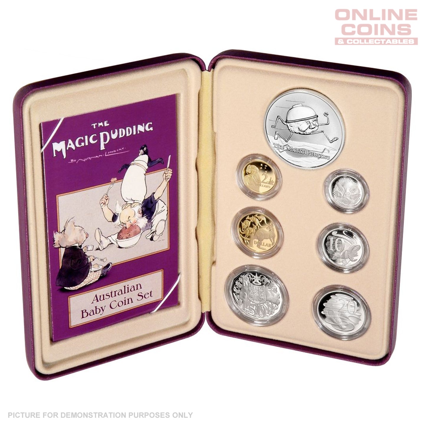 2006 Royal Australian Mint Baby PROOF Coin Set - Magic Pudding