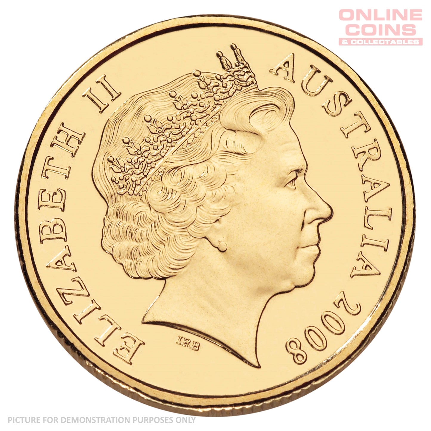 2008 Royal Australian Mint - Inspirational Australians - Mary Mackillop - Uncirculated $1 carded coin