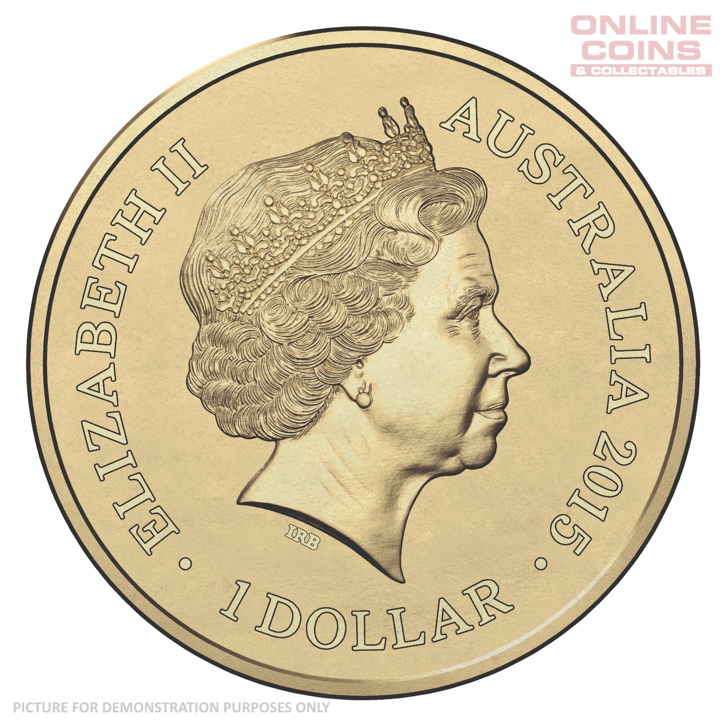 2015 $1 Coloured Frosted Uncirculated Carded Coin - Murphy the Donkey