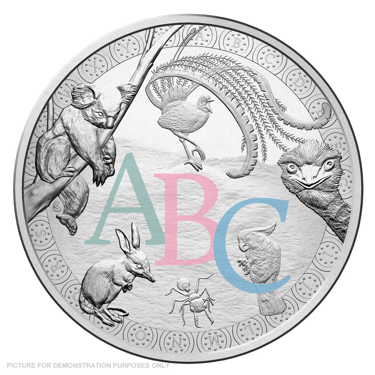2016 Royal Australian Mint Uncirculated Baby Coin Set - Alphabet