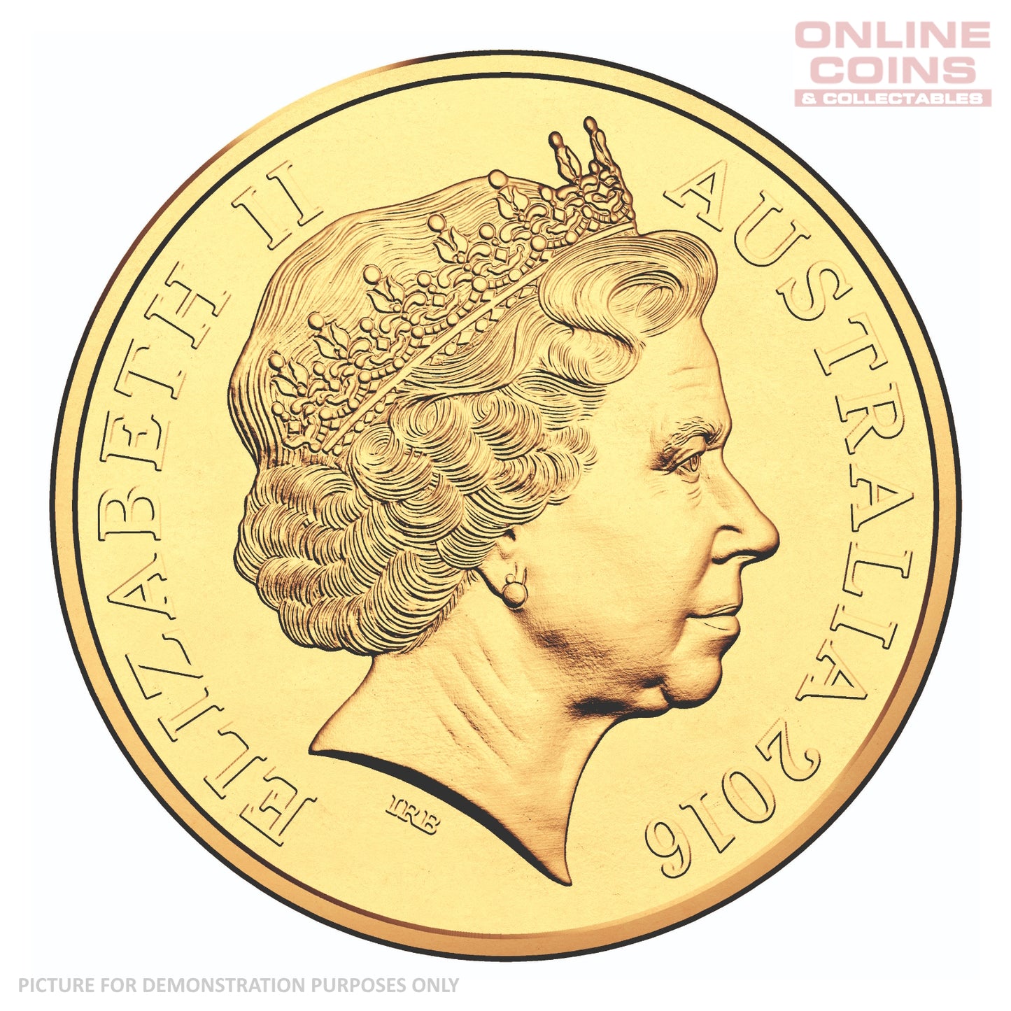 2016 50c Gold Plated Uncirculated Carded Coin - 50th anniversary of Decimal Currency