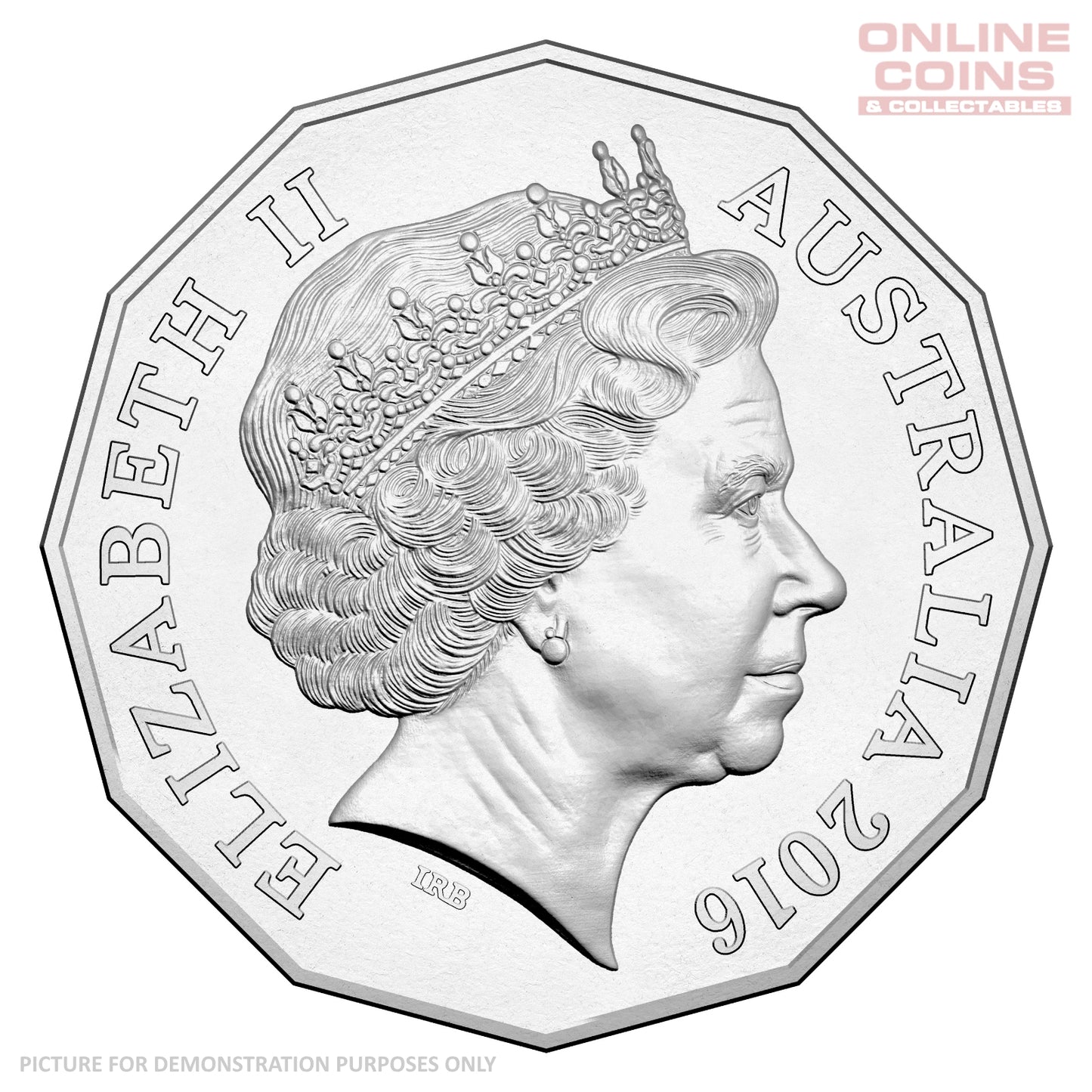 2016 50c Uncirculated Carded Coin - Gulf Wars