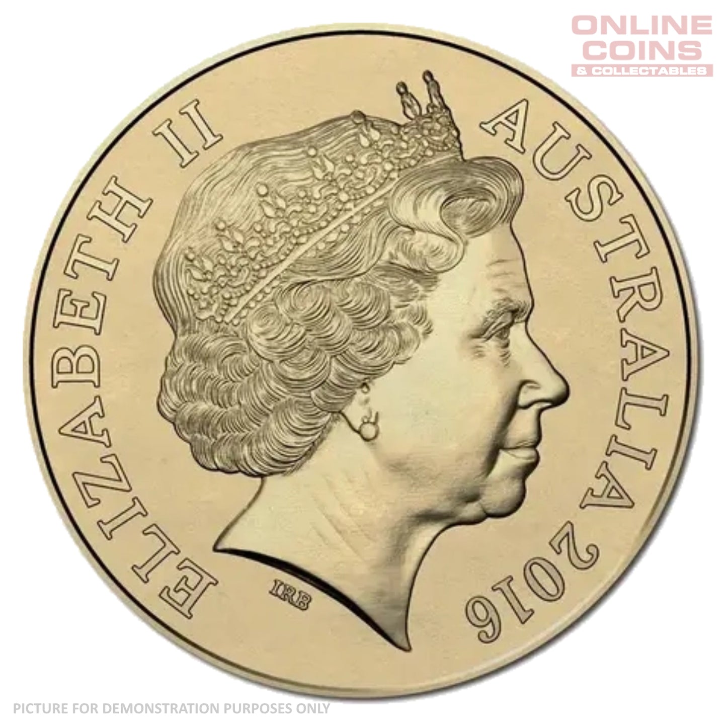 2016 RAM Olympic Ring Coloured Circulating Loose Coin - Paralympics