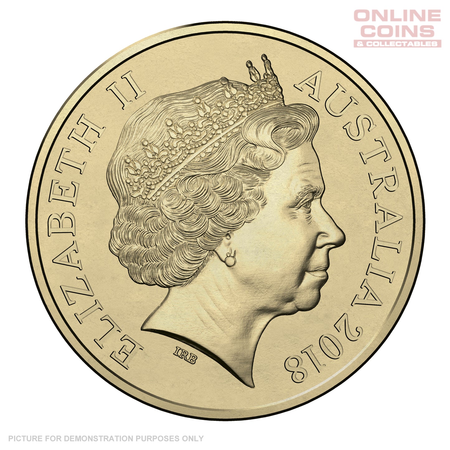 2017 $2 'C' Mintmark Coloured Uncirculated Coin In Card - Remembrance Day