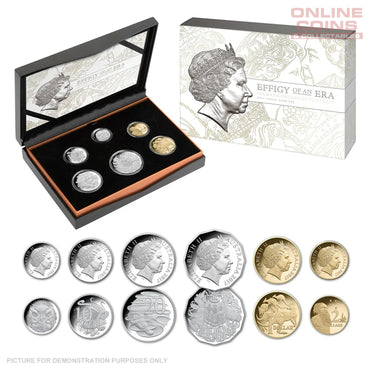 2017 Royal Australian Mint Six Coin PROOF Year Set - Effigy of an Era