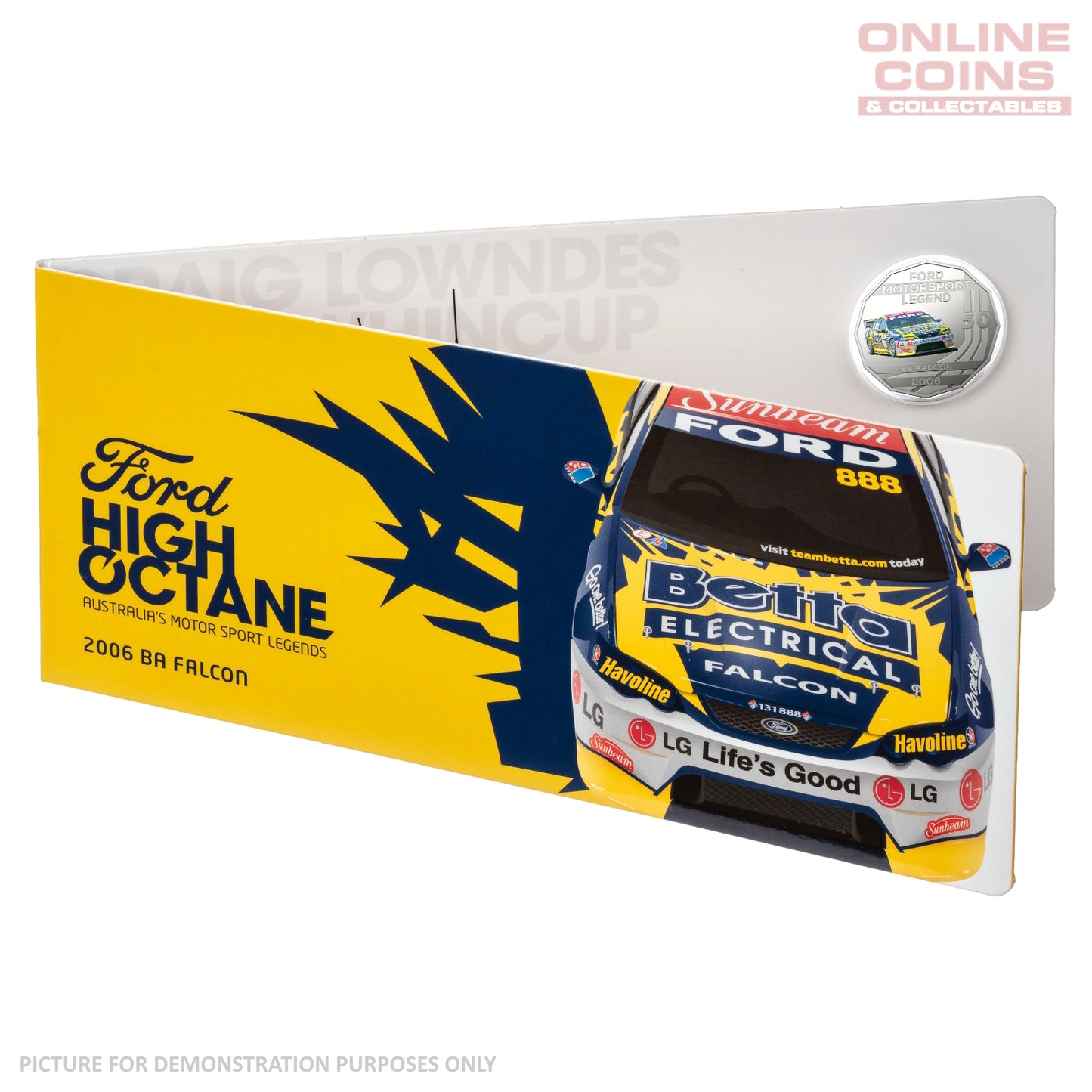 2018 Seven 50c Coin Collection - Ford Performance Tin
