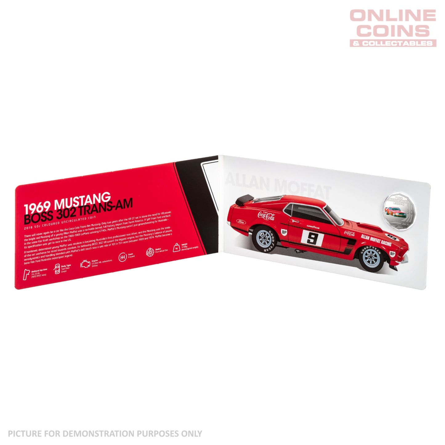 2018 Seven 50c Coin Collection - Ford Performance Tin