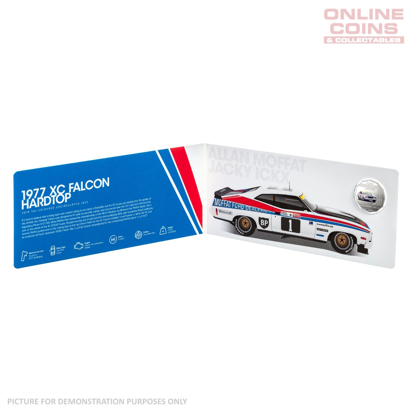 2018 Seven 50c Coin Collection - Ford Performance Tin