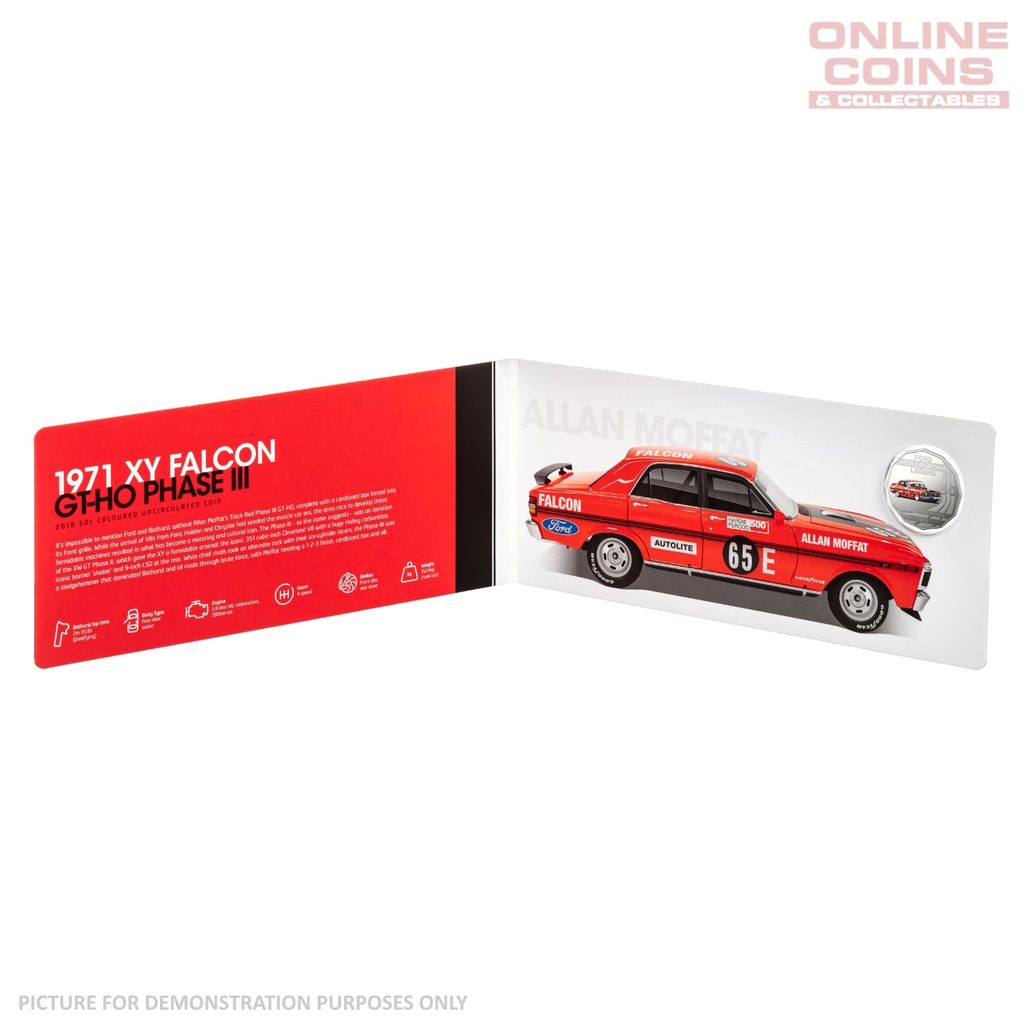2018 Seven 50c Coin Collection - Ford Performance Tin