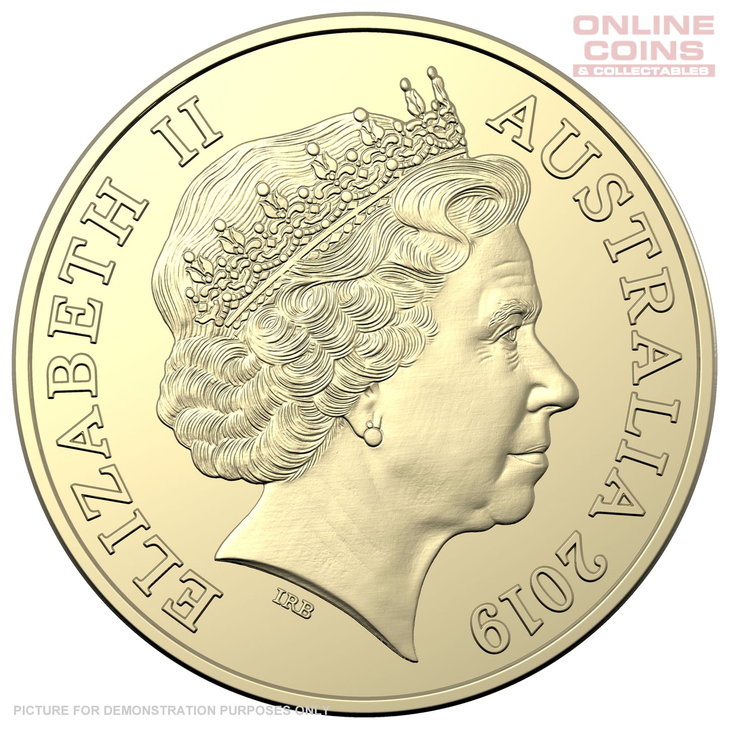 2019 $1.00 Uncirculated Coin - IRB Effigy - Removed From Mint Bag