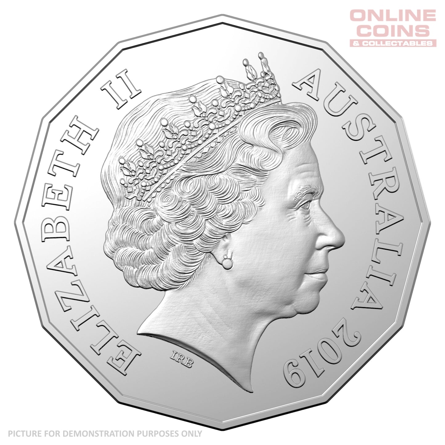 2019 50c CuNi Uncirculated Carded Coin - ASIO