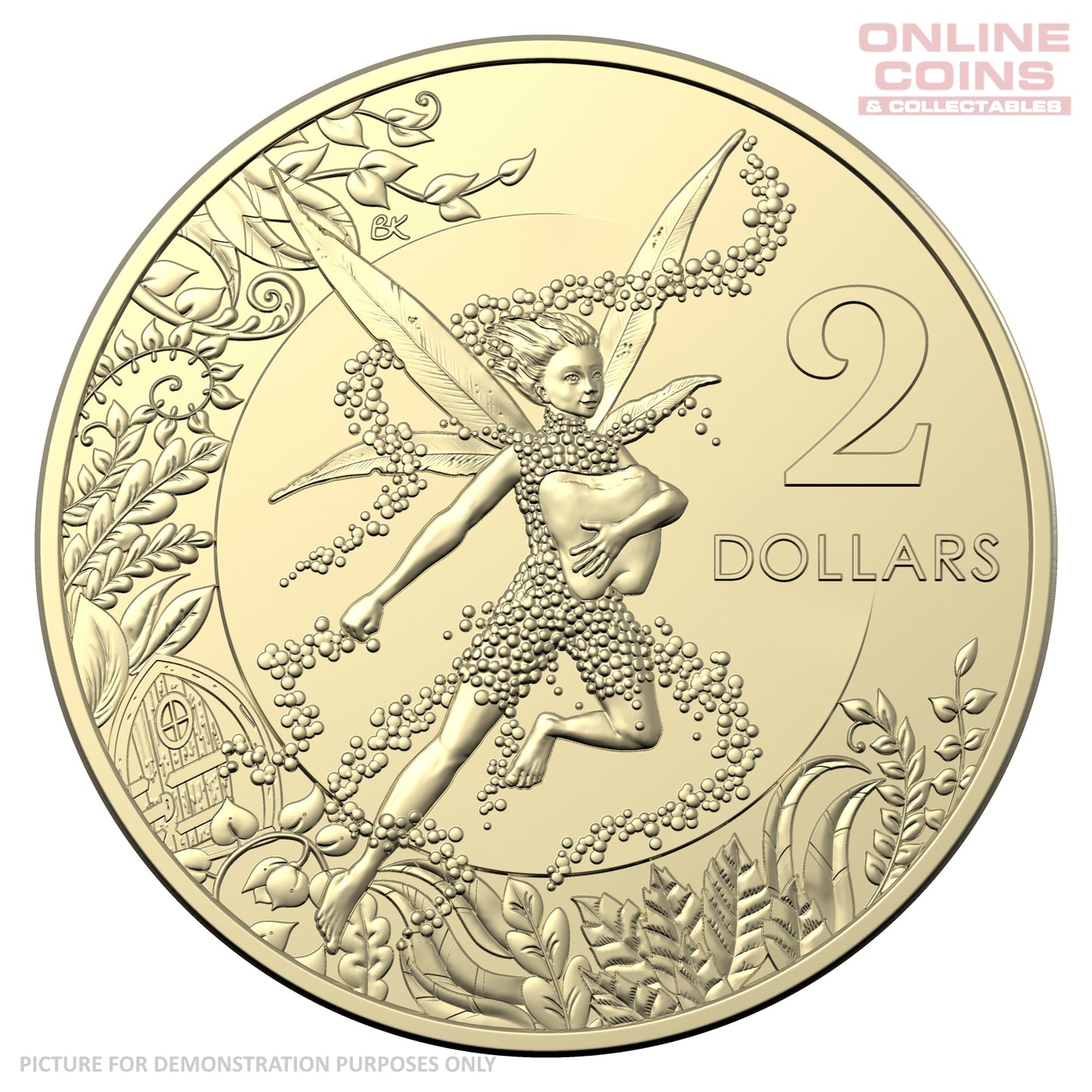 2021 $2 AlBr Uncirculated Carded Coin - Tooth Fairy