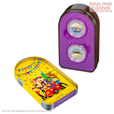 2021 30c AlBr Coloured Uncirculated Two Coin Set - Wiggles 30th Anniversary