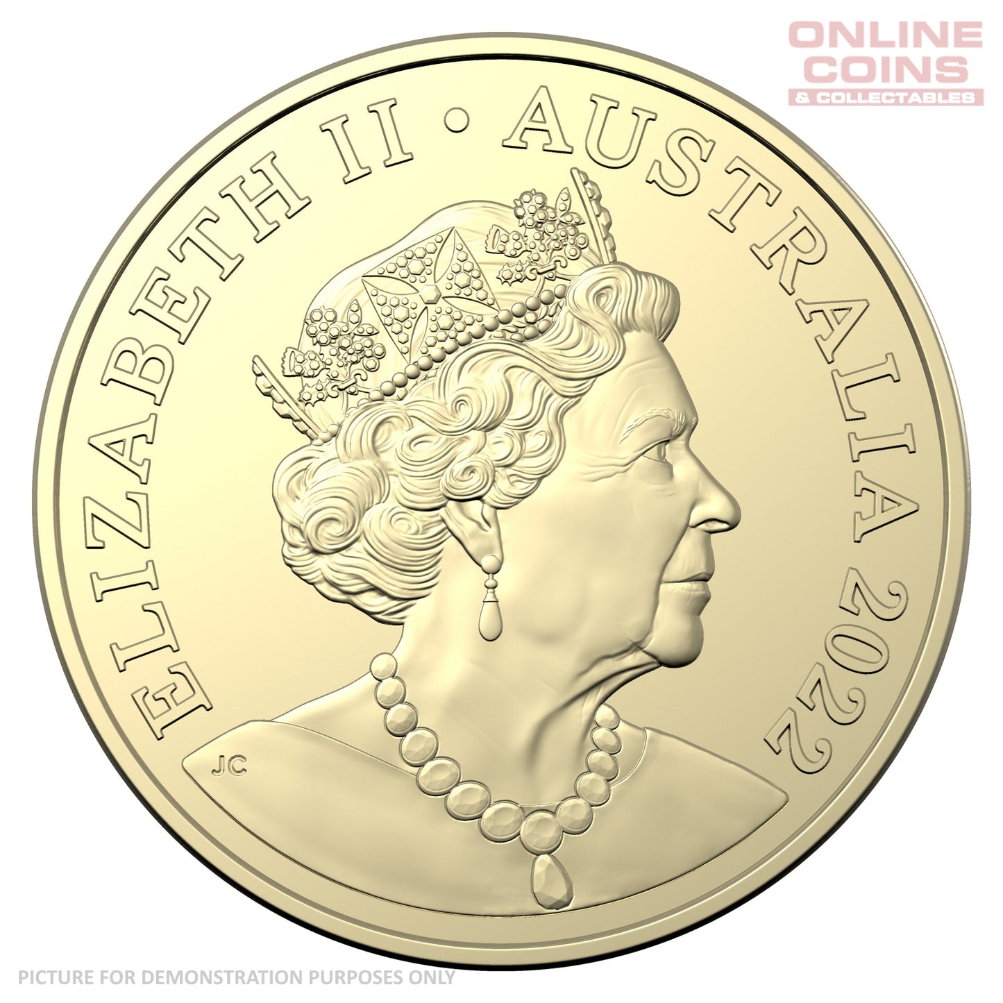 2022 $2 AlBr C Mintmark Coloured Uncirculated Carded Coin – Remembrance Day