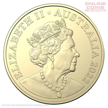 2022 RAM $2 Coloured Circulating Loose Coin - Australian Honey Bee