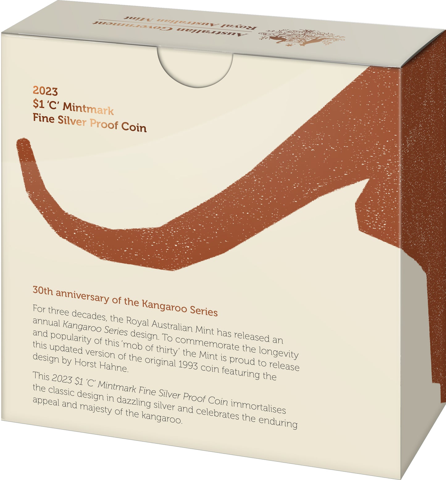 2023 $1 1oz Fine Silver 'C' Mintmark Proof Coin - Mob of Thirty