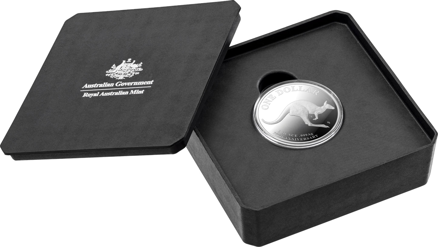 2023 $1 1oz Fine Silver 'C' Mintmark Proof Coin - Mob of Thirty