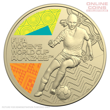 2023 $1 AlBr Coloured Uncirculated Carded Coin – FIFA Women’s World Cup