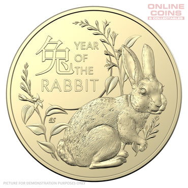 2023 $1 AlBr Uncirculated Two Coin Set – Year of the Rabbit