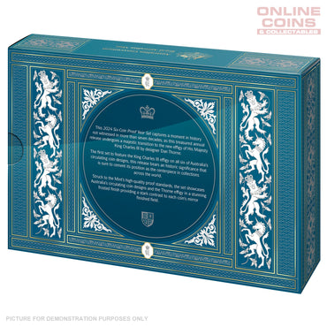 2024 Six Coin PROOF Year Set - HM King Charles III Effigy