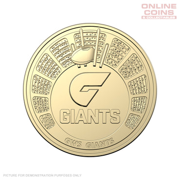 AFL 2024 $1 Uncirculated Coin - GWS Giants