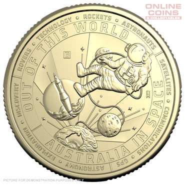 2024 $1 AlBr Mintmark and Privy Mark Uncirculated 4 Coin Set - Out Of This World - Deep Space