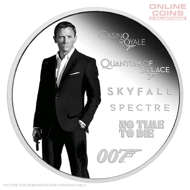 2024 Perth Mint 1oz Silver Proof Coloured Coin - James Bond Legacy Series Issue #5