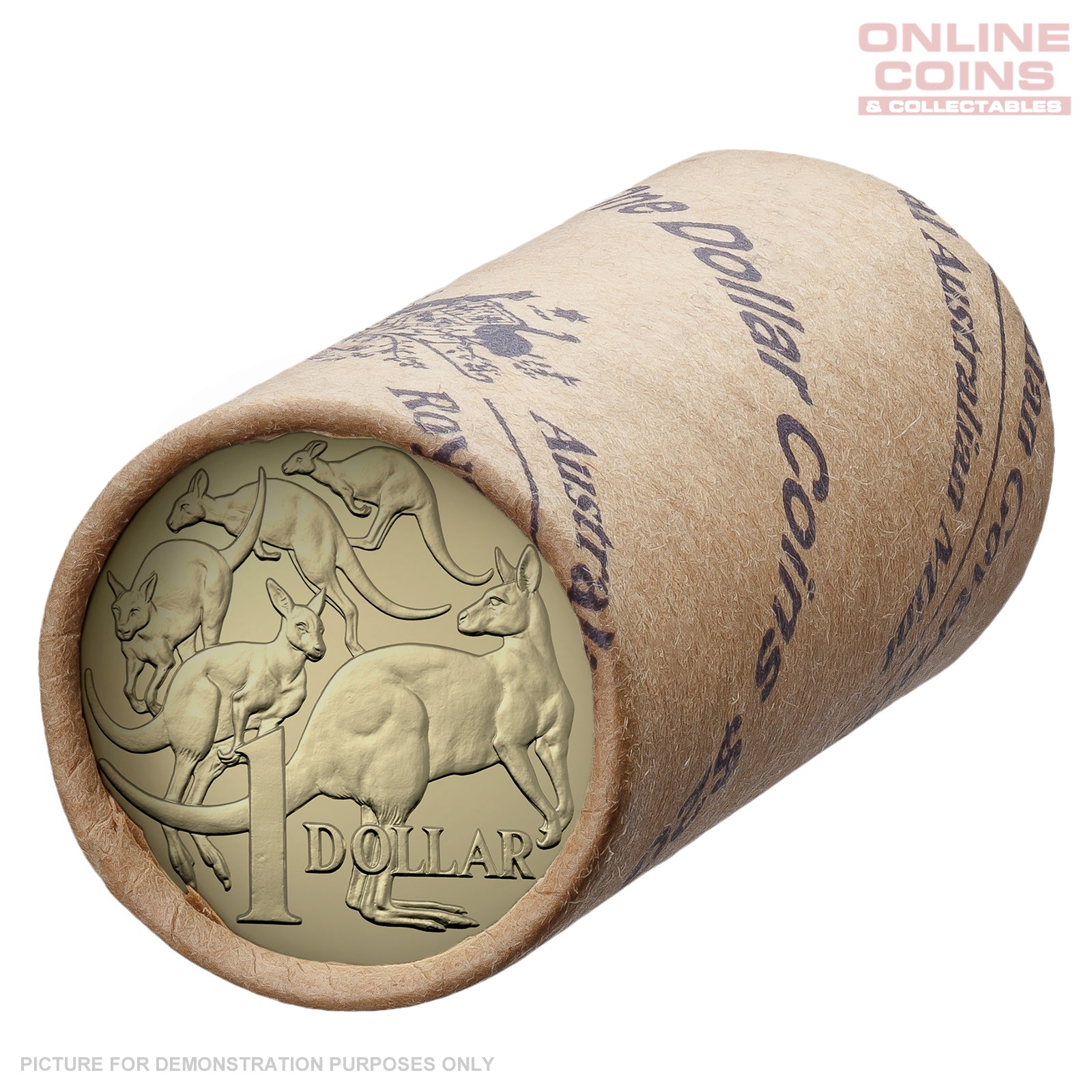 2025 Royal Australian Mint $1 NON PREMIUM Coin Roll