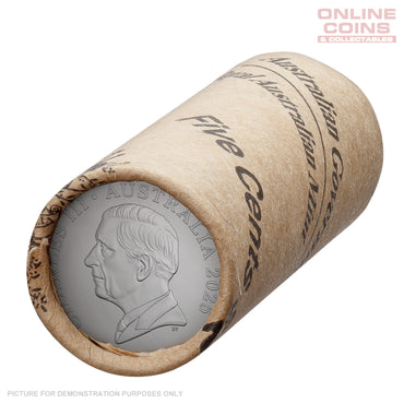 2025 Royal Australian Mint 5c NON PREMIUM Coin Roll