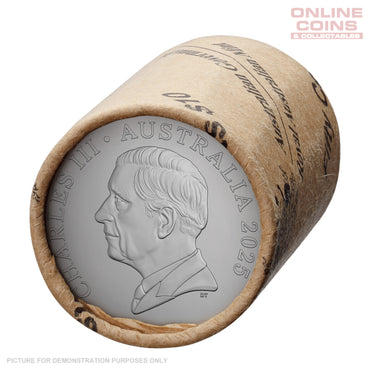2025 Royal Australian Mint 50c NON PREMIUM Coin Roll