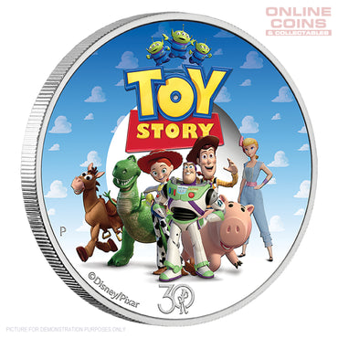 2025 Perth Mint 1/2oz Silver Proof Coloured Coin - 30 Years of Toy Story