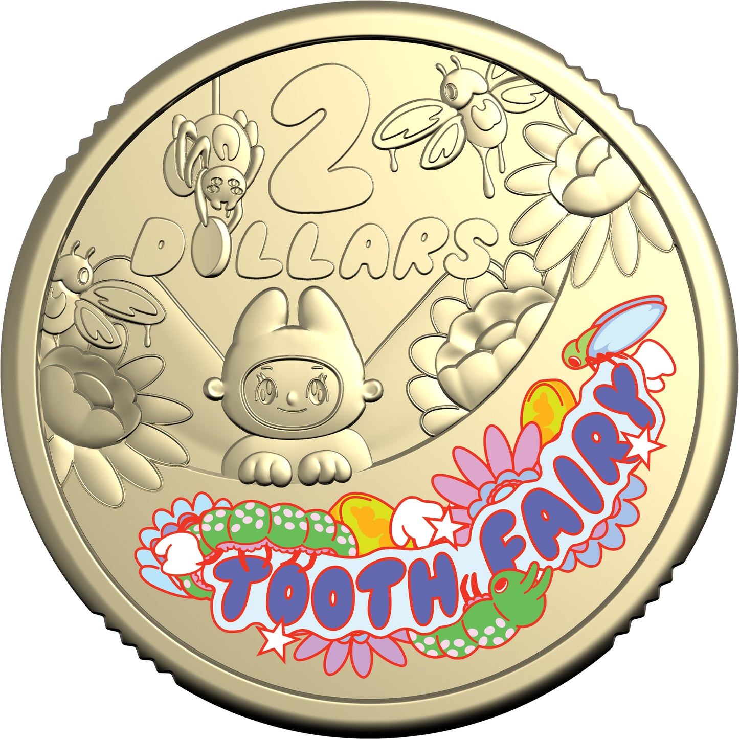 2026 RAM $2 Coloured Uncirulated Coin in Card - Tooth Fairy