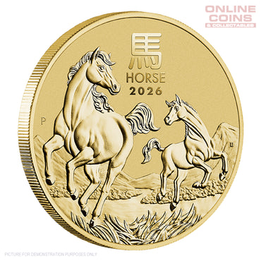 2026 Perth Mint Stamp and Coin Cover - Year of the Horse